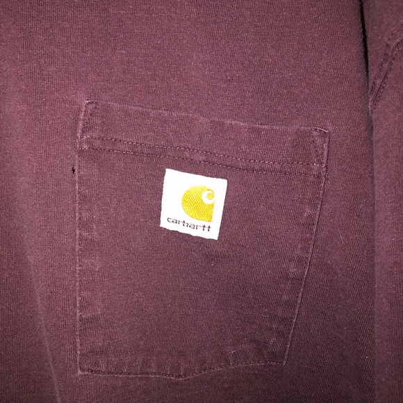 Men’s Carhartt Long Sleeve Pocket Tees Bundle Original Fit T-Shirts - Picture 12 of 13